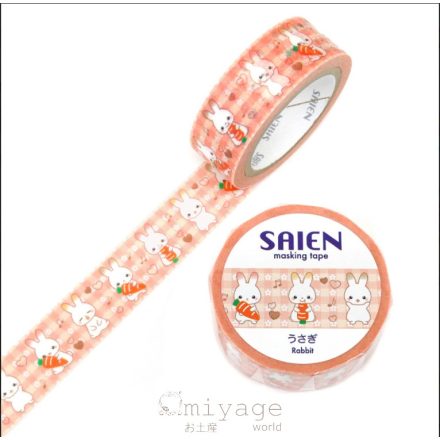 Japán washi tape usagi