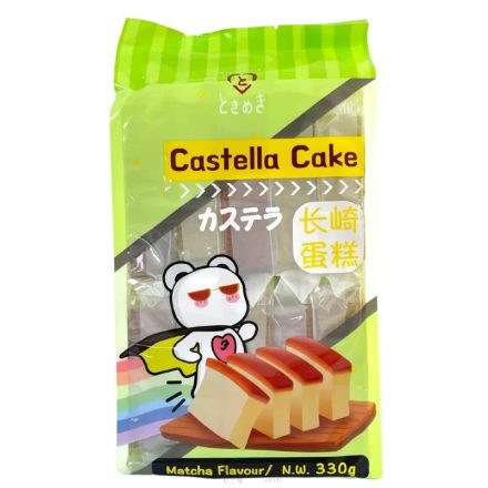 Tokimeki Castella piskóta Matcha zöld teával