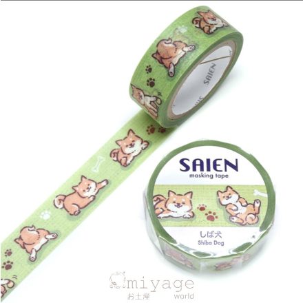 Japán washi tape shibainu